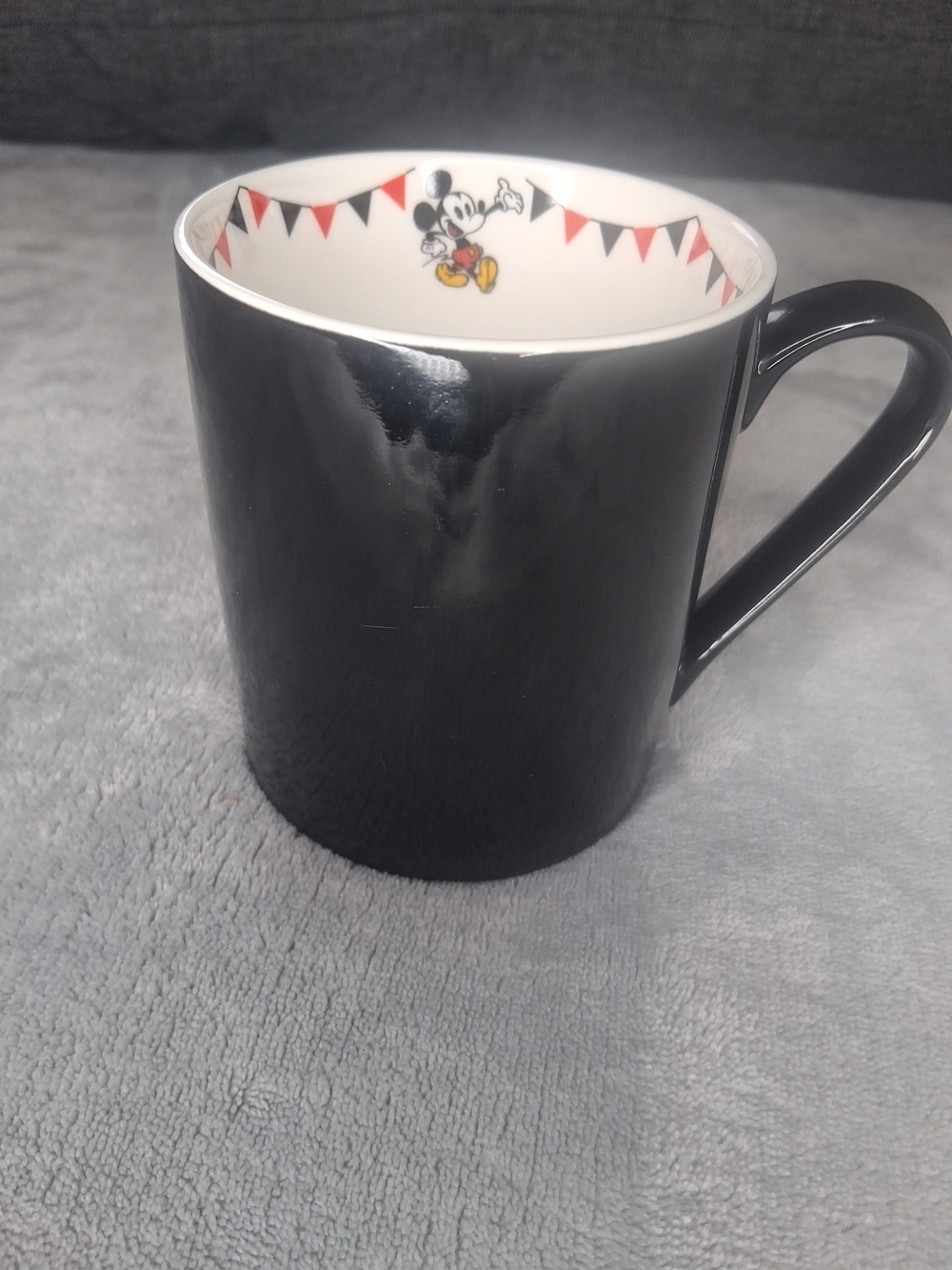 Disney Black Ceramic Coffee Mug Mickey Mouse Festival Character Interior Design